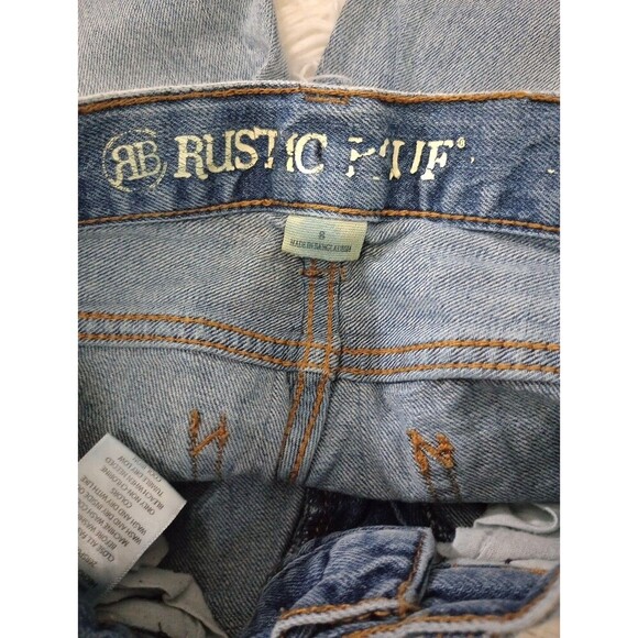 Lot 2 Pair Boys Rustic/Cargo Wrangler  Adjustable Waist  Jeans Size 8 - Picture 7 of 9